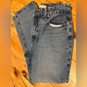 Good American Straight Leg Jeans 4/27